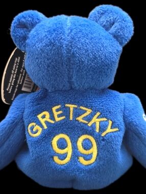 Salvino’s Bammers Wayne Gretzky #99 Plush Bear Tagged 1999 NHL Collectible